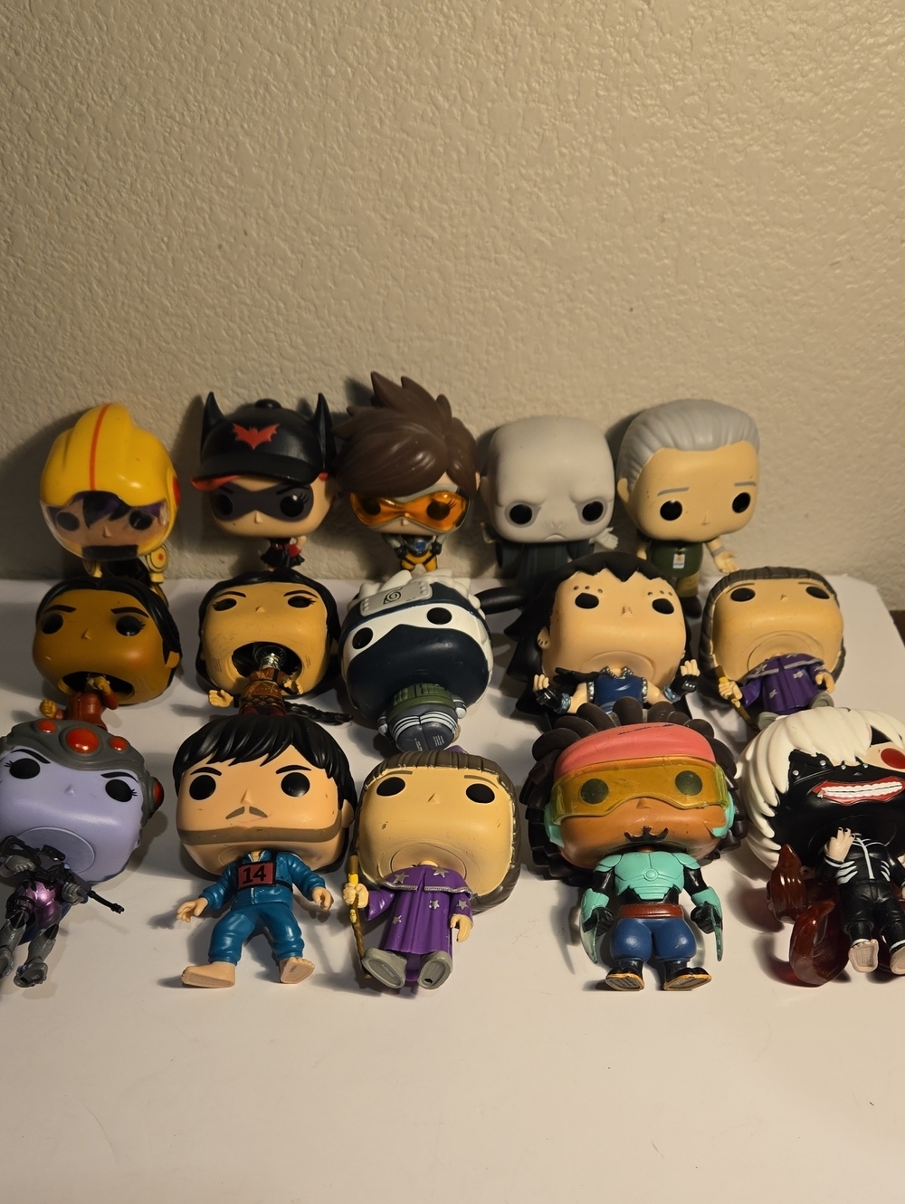 15 Funko Multi-Figure Pack with Yellow, Orange, Black, White,  Green Accents